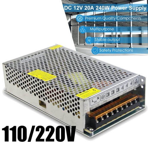 110 240v 12v 20a 240w - 110-240v, to