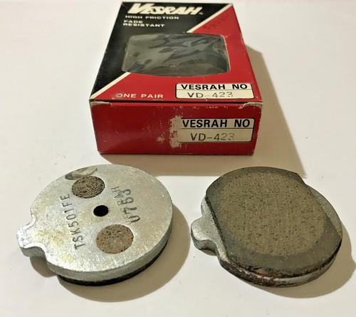 Vesrah vd423 front brake pads - vesrah,