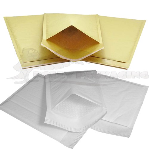 Padded bubble lined envelopes - bubble,