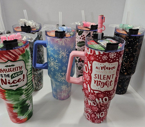 40oz holiday tumbler double - 40oz,