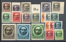 Bavaria 116/35B Set** MNH Mint