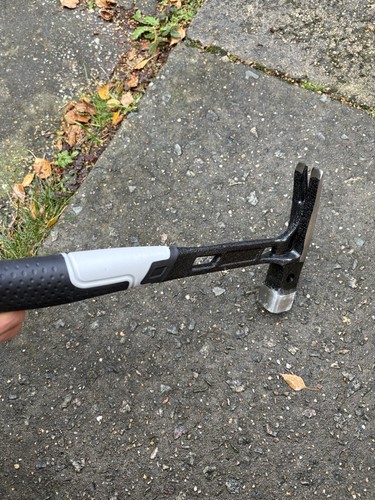 16oz hammer metal shaft claw - 16oz,