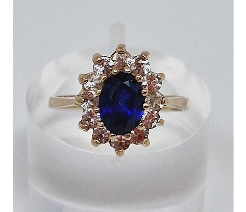 9ct yellow gold - yellow, topaz