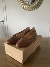 Van Dal Mason Leather Tan Flat