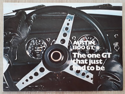 Austin 1300 saloon brochure - 1300, gt