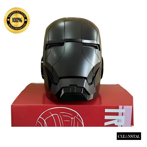 Iron man mk5 black helmet - iron,