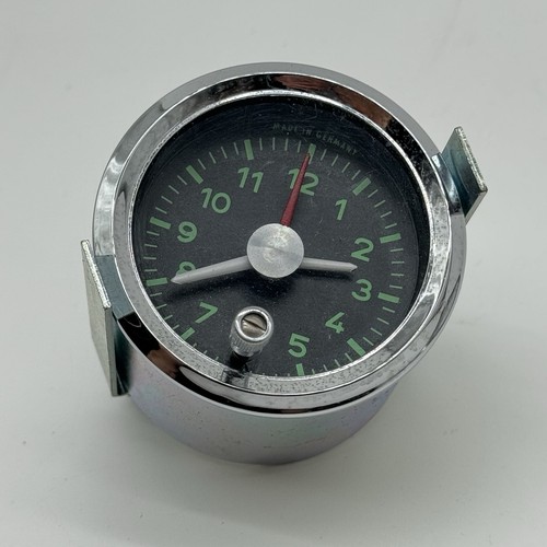 Porsche 356 clock - porsche, red