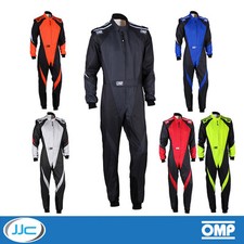 OMP KS-3X Karting Suit - FIA Approved, Floating Sleeves (Adult & Child Sizes)