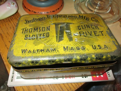 Antique litho tin - litho,