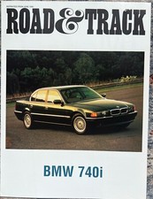 1995 BMW 740I Road & Track
