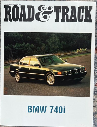 1995 bmw 740i road track - 1995,