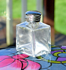 ANTIQUE CHROME LIDDED LARGE