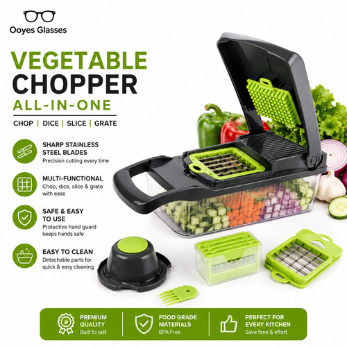 Vegetable chopper kitchen - chopper,