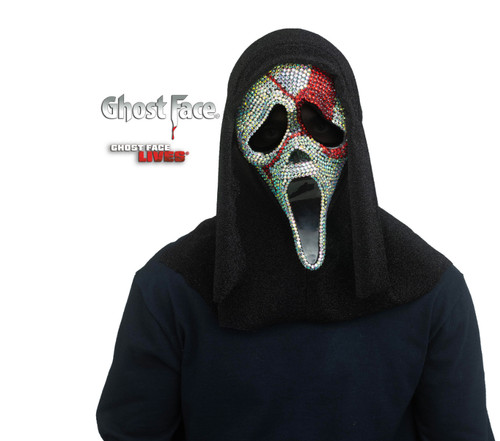 Blood bling scream mask - bling,