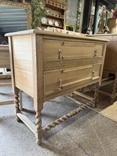 Stripped Oak Chest Of Drawers