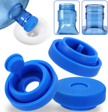 3 Pcs Reusable 5 Gallon Water Jug Caps, Leak Proof Bottle Lids (55mm) Bottles