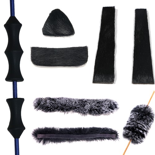 Archery string silencer - archery, fur