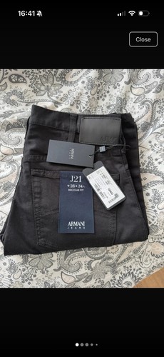 Black authentic armani jeans - authentic,