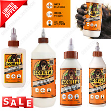 Gorilla Water-Resistant Wood Glue Strong Bond Adhesive Multi-Purpose Glue