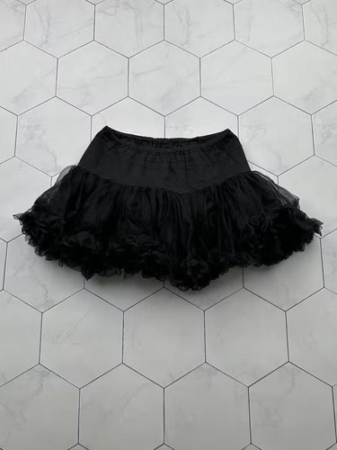 Vintage womens black tulle - vintage,