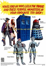DENYS FISHER DR.WHO NEW A5 FANTASY DISPLAY STAND NOT SUGARSMACKS,THUNDERBIRDS