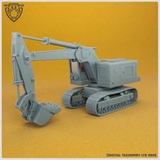 JCB 7 - Excavator - for model railway & collectibles vintage british model kit