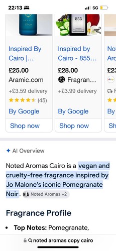 Noted aromas full - noted,