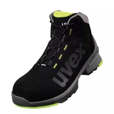 Uvex Safety Boots Metal-Free Safe ESD Rated Microsuede Upper S2 SRC - Size UK 11