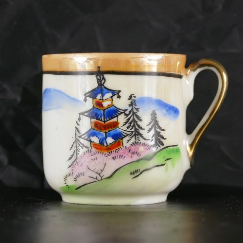 Hand painted small fine china - small,