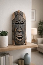 Hand-Carved African Wooden