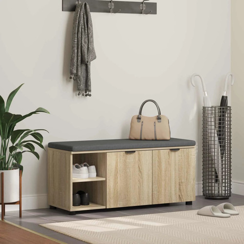Hall bench 100x38x46cm sonoma - bench,
