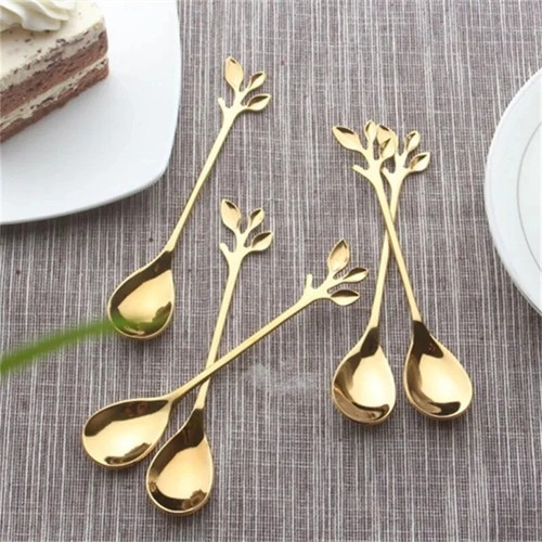 6pcs gold stainless - 6pcs, steel