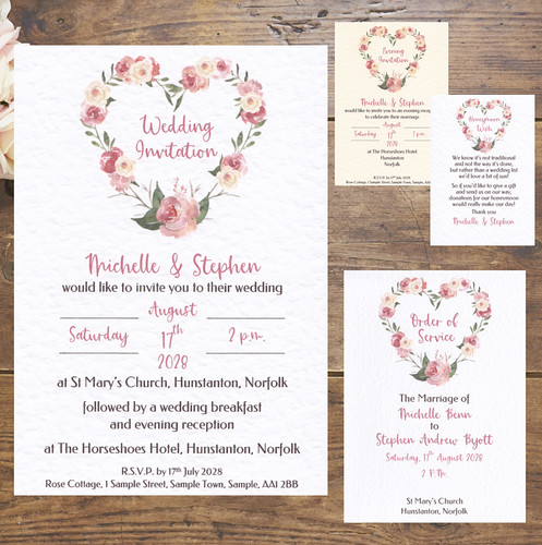 Wedding invitations save the - -,