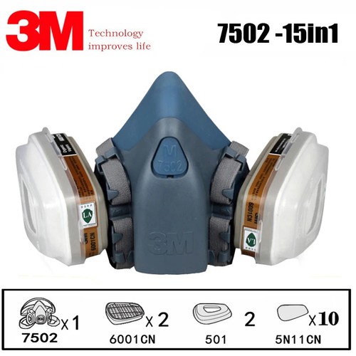 3m 7502 respirator - 15,