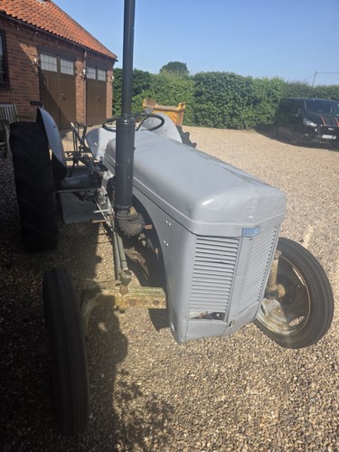 Grey ferguson tractor - grey,