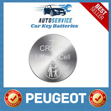Car Key Fob Battery For Peugeot Remote 106 -107- 206- 307- 406-  CR2016