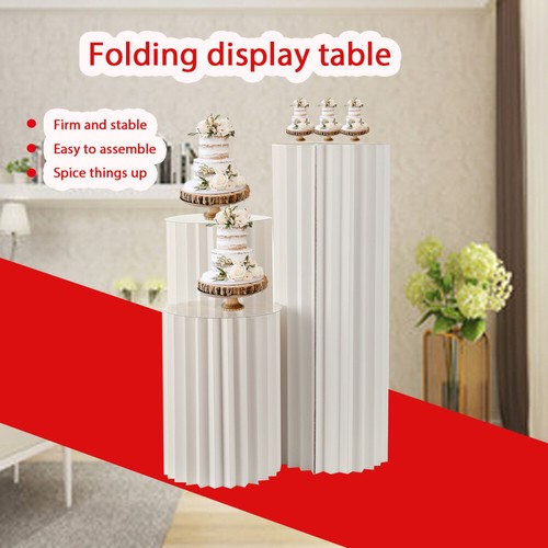 White paper pillar - white, vase