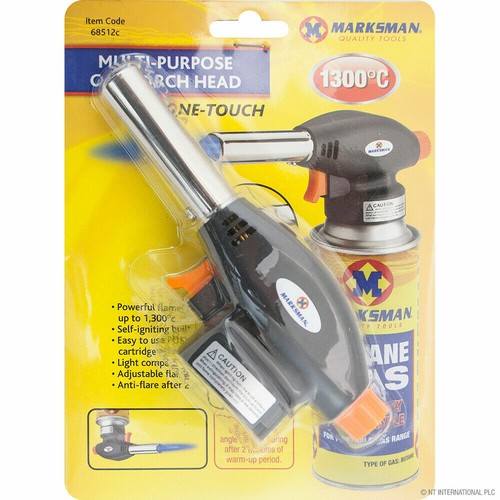 Multi purpose gas - torch, head