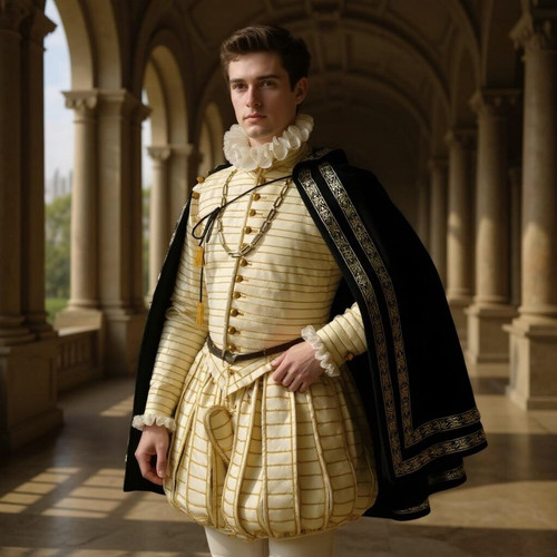 Elizabethan mens suit medieval - elizabethan,