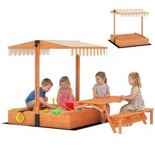 AIYAPLAY Kids Sand Pit with