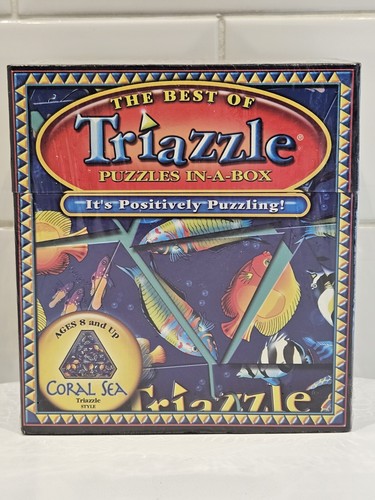 Triazzle rare vintage jigsaw - triazzle,