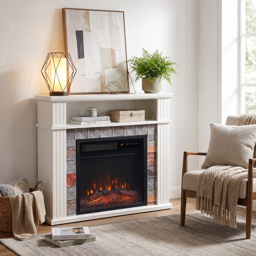 Electric fireplace suite - electric,