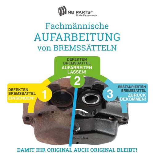 Reconditioned brake caliper - reconditioned,