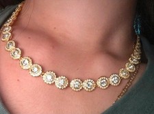 Swarovski Angelic Necklace Only,  Gold