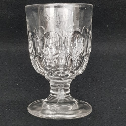 Victorian glass rummer with - victorian,