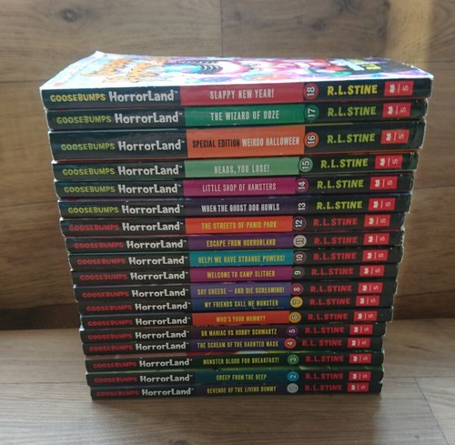 Goosebumps books collection