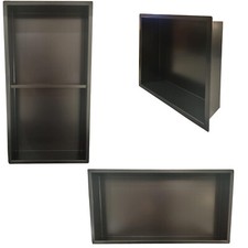 Stainless steel shower niche - stainless,