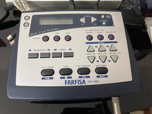 Farfisa 880 midi player - farfisa, mp-880
