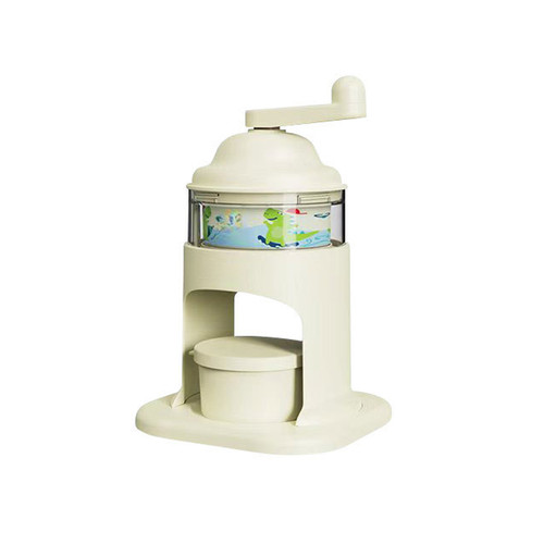 Portable hand cranked ice - hand,