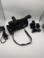 Canon XH A1S 3CCD 1080 HDV Professional Camcorder Microphone Faulty Accessory Bundle + Batteries